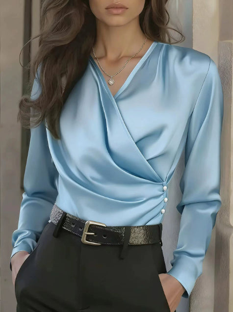 French Light Luxury Versatile Shirt-Effortless Everyday Style