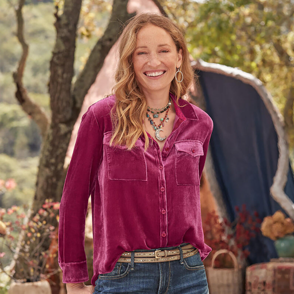 Women's Everyday  Slim-Fit Long Sleeve Shirt