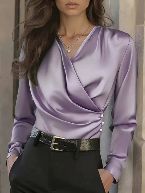 French Light Luxury Versatile Shirt-Effortless Everyday Style